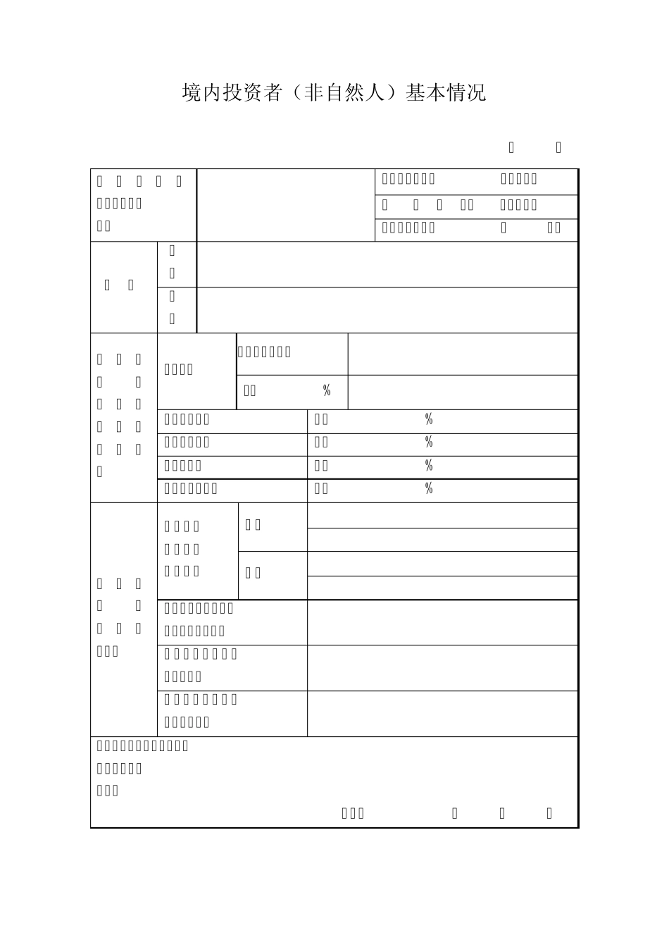 武汉市设立外商投资企业申报表_第3页