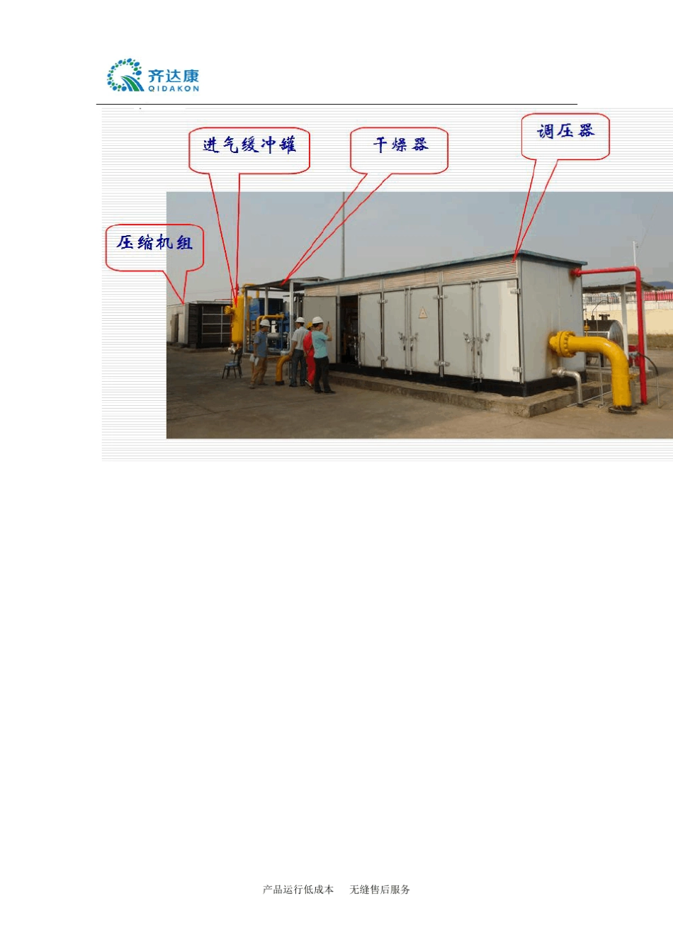 武汉齐达康往复活塞式天然气压缩机技术资料_第2页