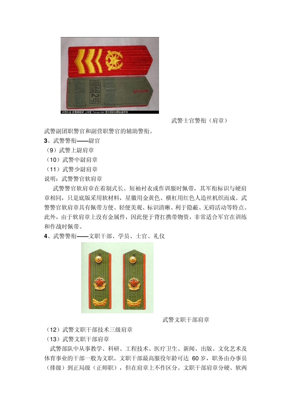 武警警衔划分_第3页