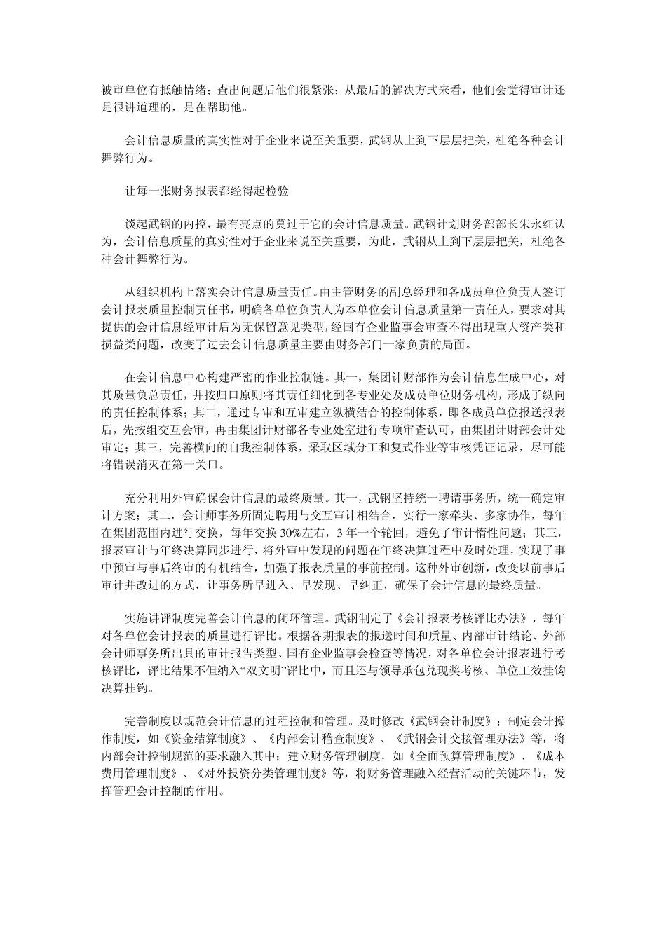 武钢内部审计_第3页