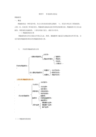 死亡与尸体现象(第四节常见损伤与鉴定)
