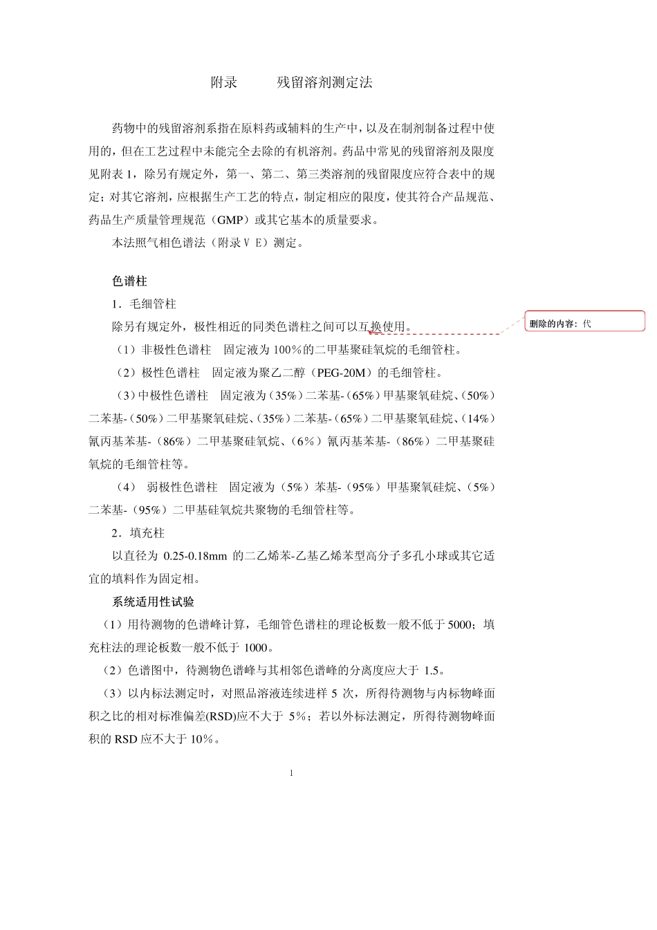 残留溶剂测定法_第1页