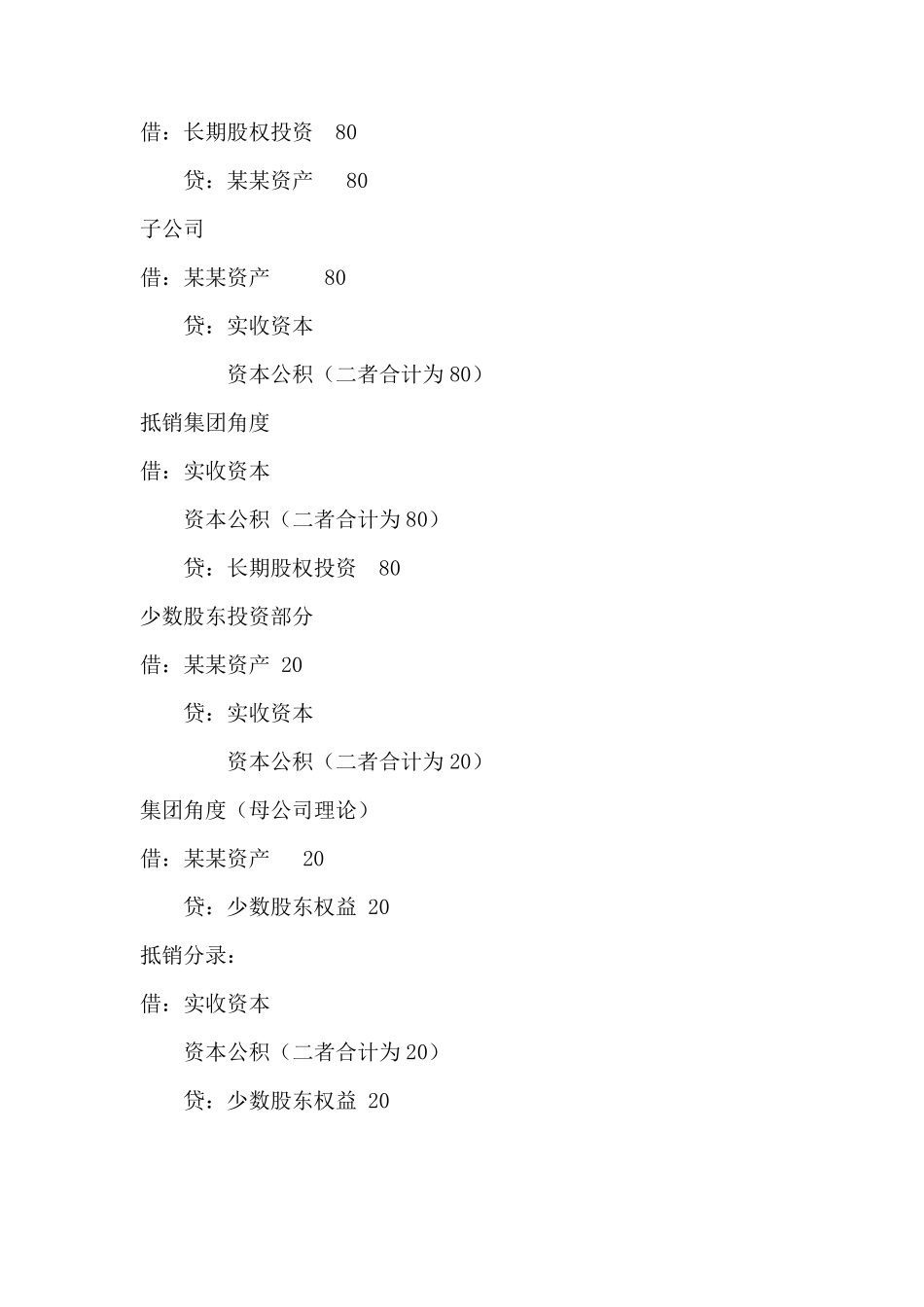 母公司对子公司的长期股权投资与子公司所有者权益的抵销、投资收益的抵销_第2页