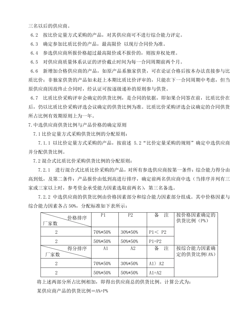 比质比价采购管理办法_第3页