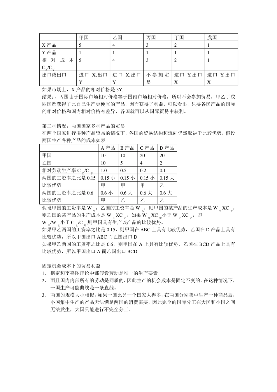 比较优势理论实例_第2页