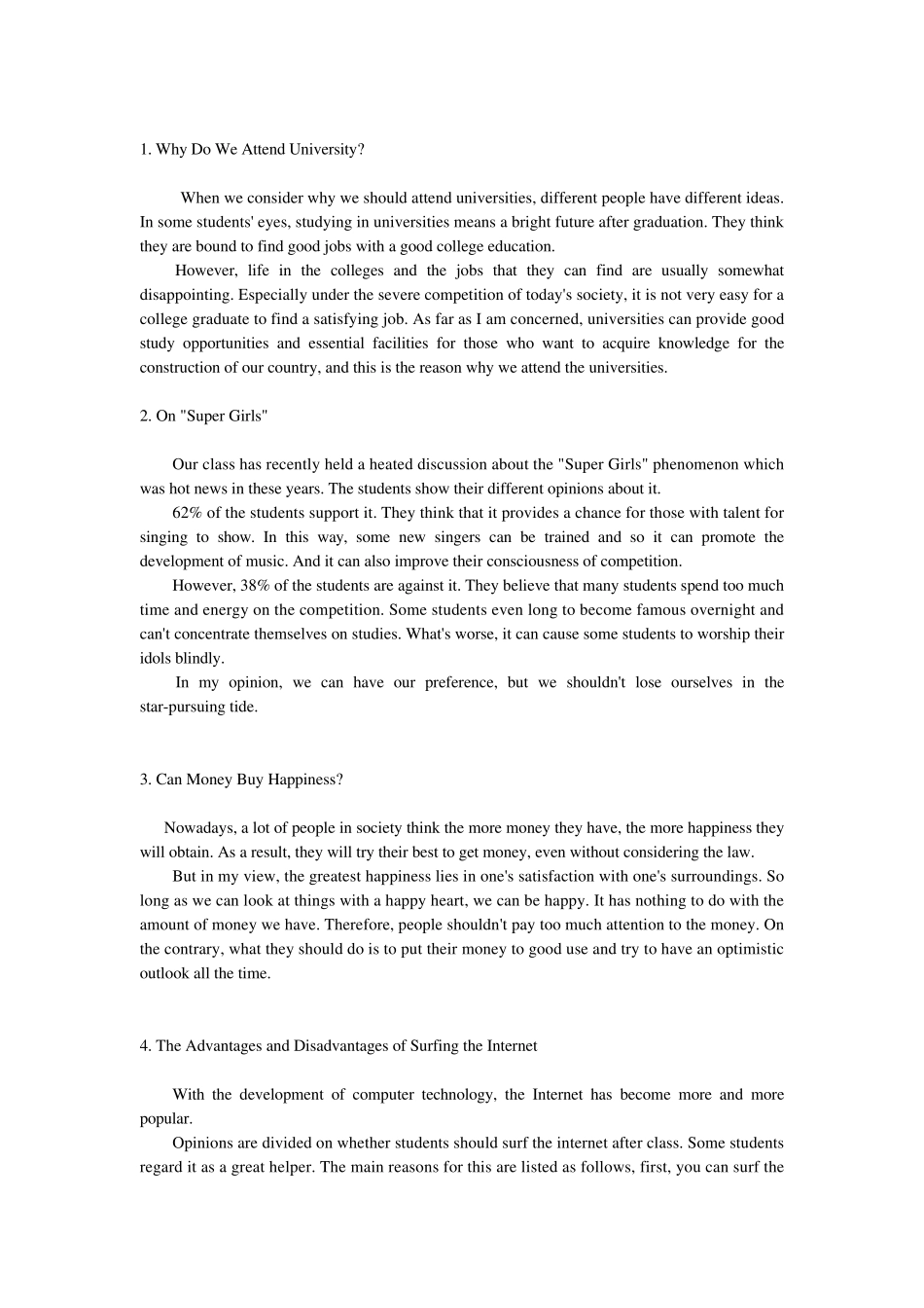 比较齐全的英语口语材料_第1页