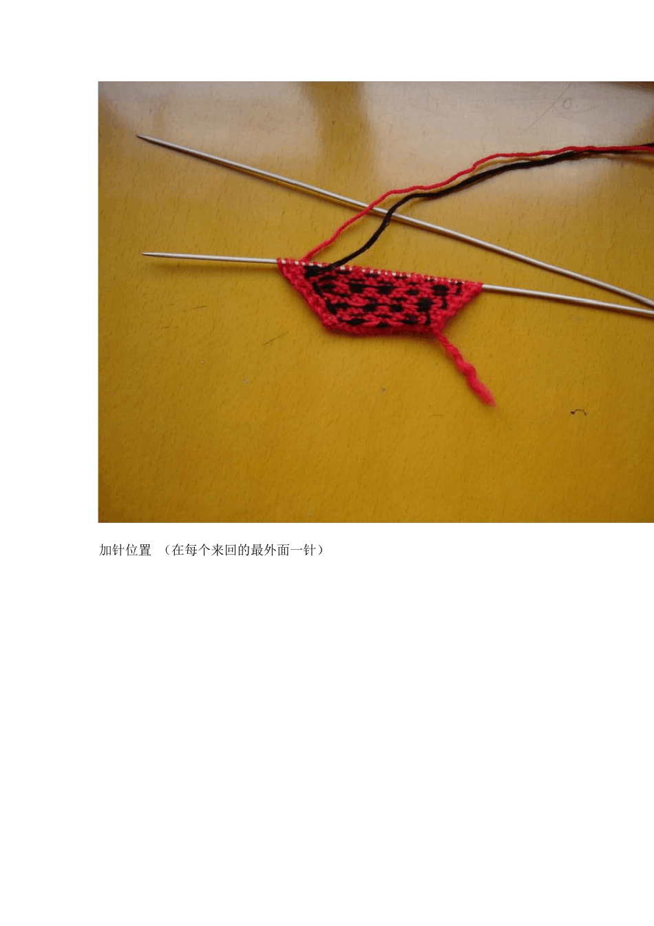 毛线拖鞋的编织方法_第3页