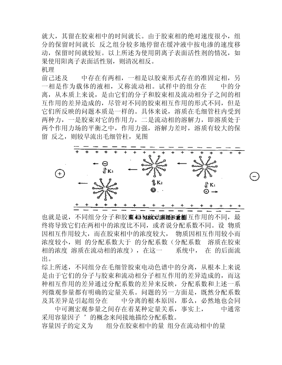 毛细管胶束电动色谱分离原理_第3页