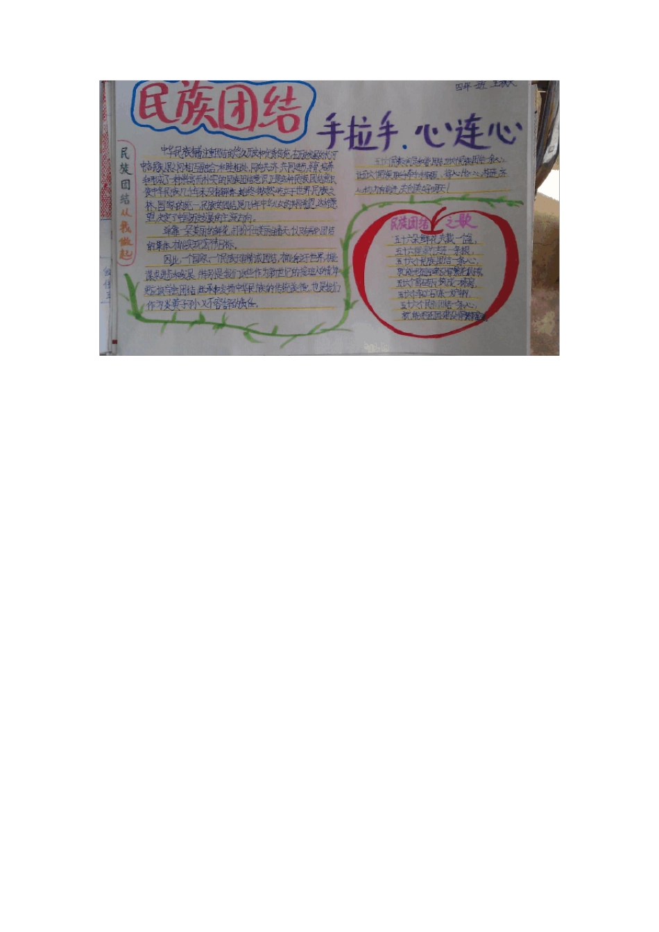 民族团结手抄报图片_第2页