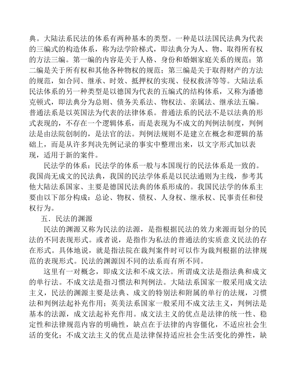 民法学经典讲义_第2页