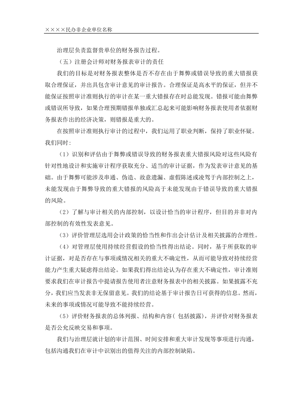 民间非营利组织审计报告_第2页
