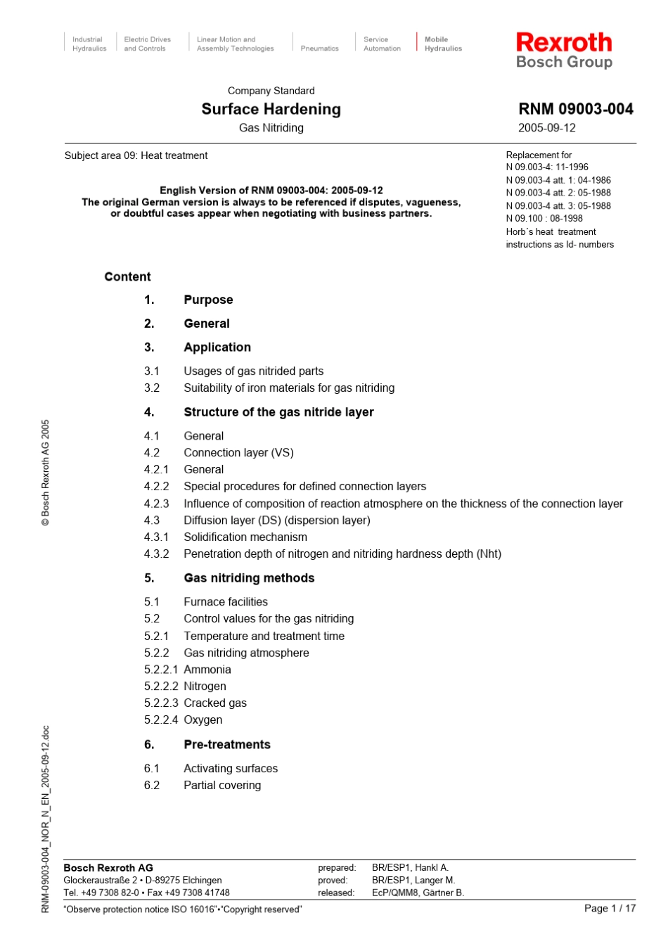 气体氮化标准RNM09003004_NOR_N_EN_20050912SurfaceHardeningGasNitriding_第1页