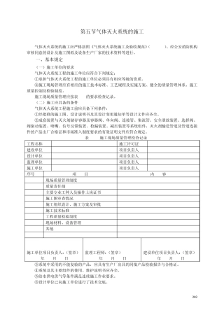 气体灭火系统的施工与验收