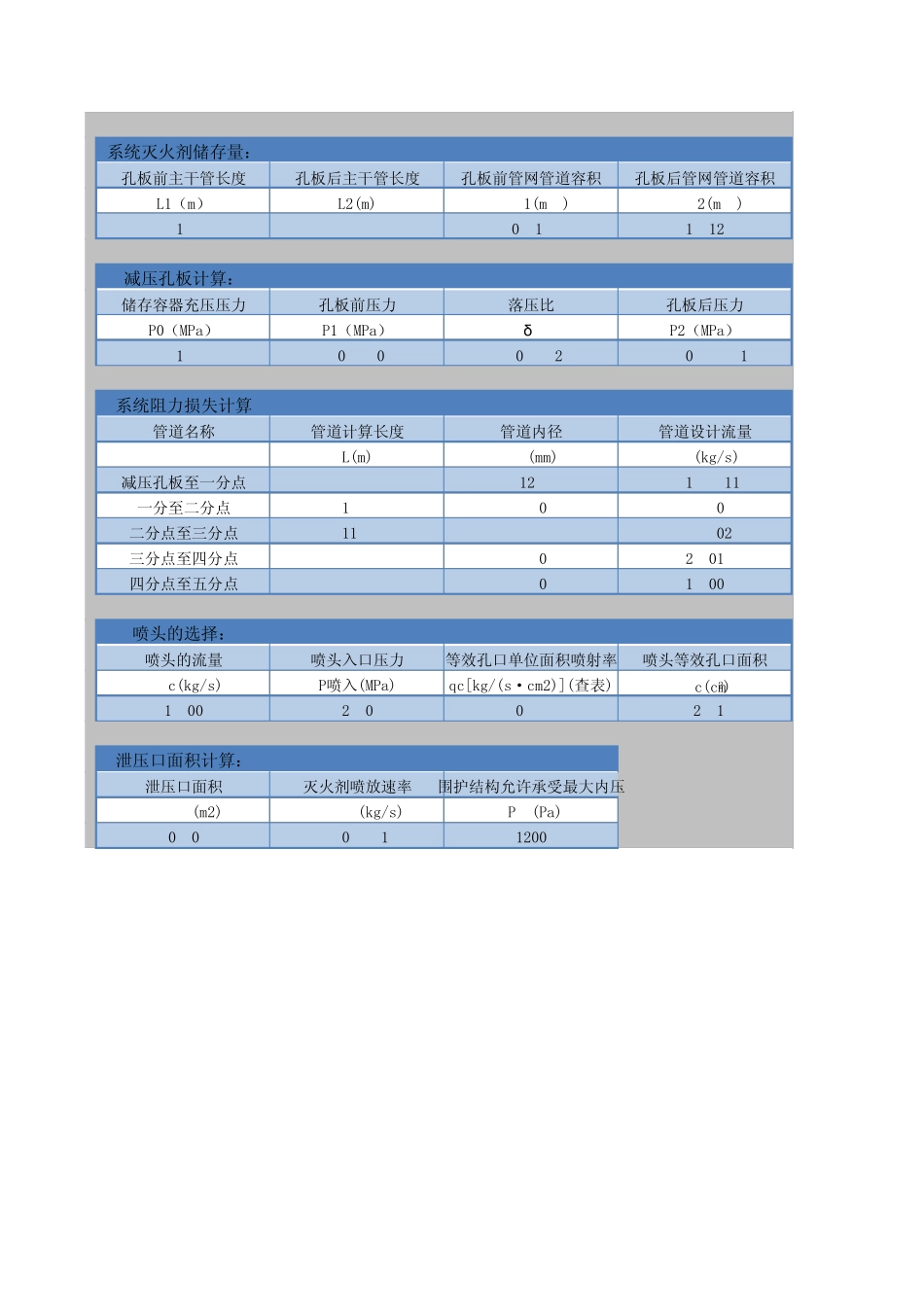 气体灭火计算书_第2页