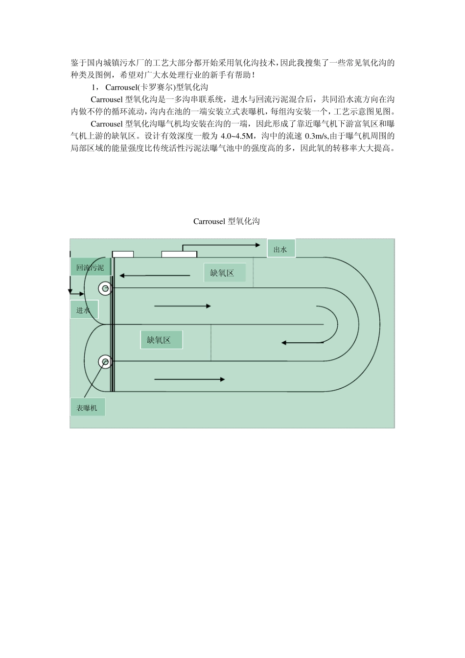 氧化沟图文并貌_第1页