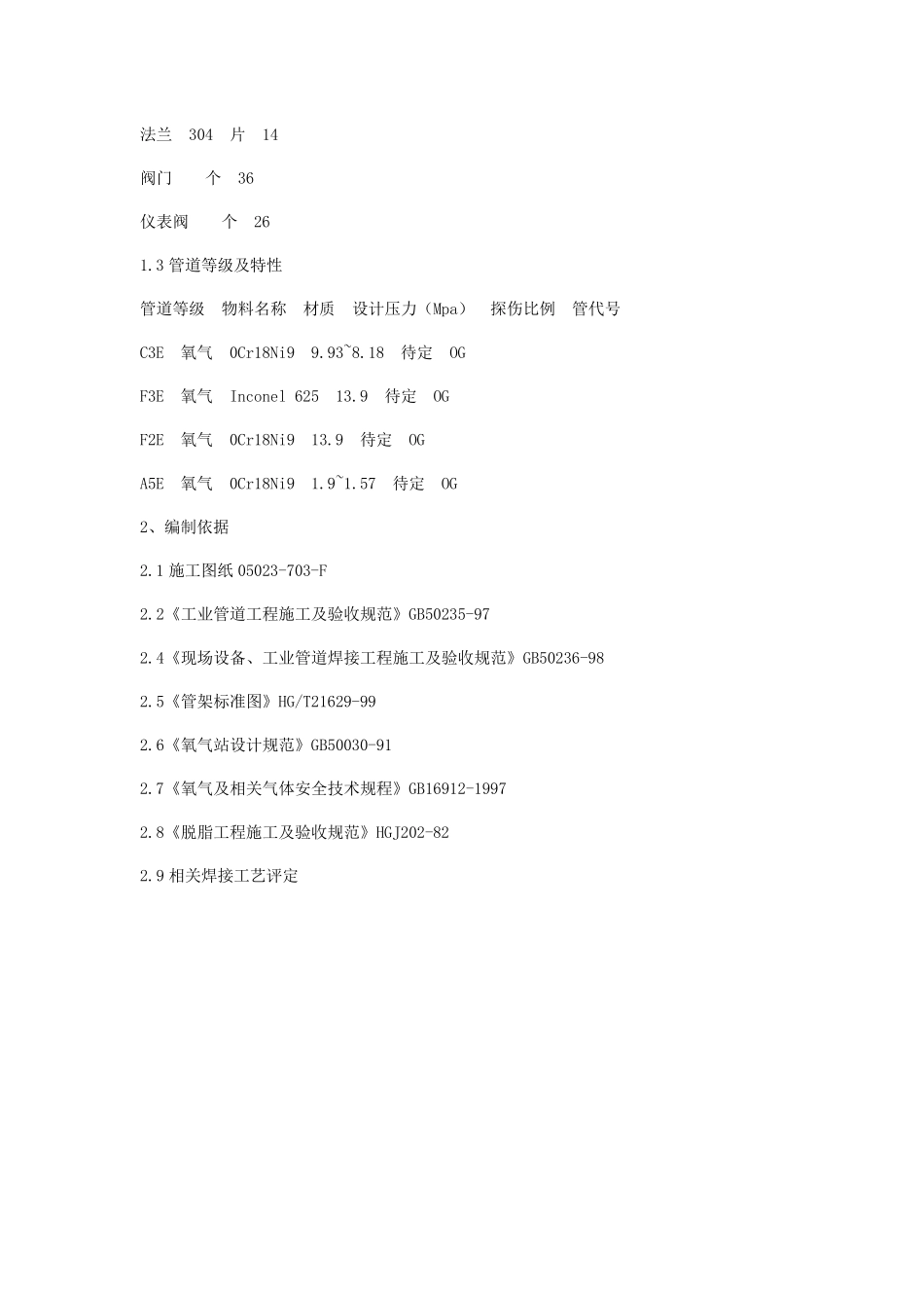 氧气管道施工方案_第2页