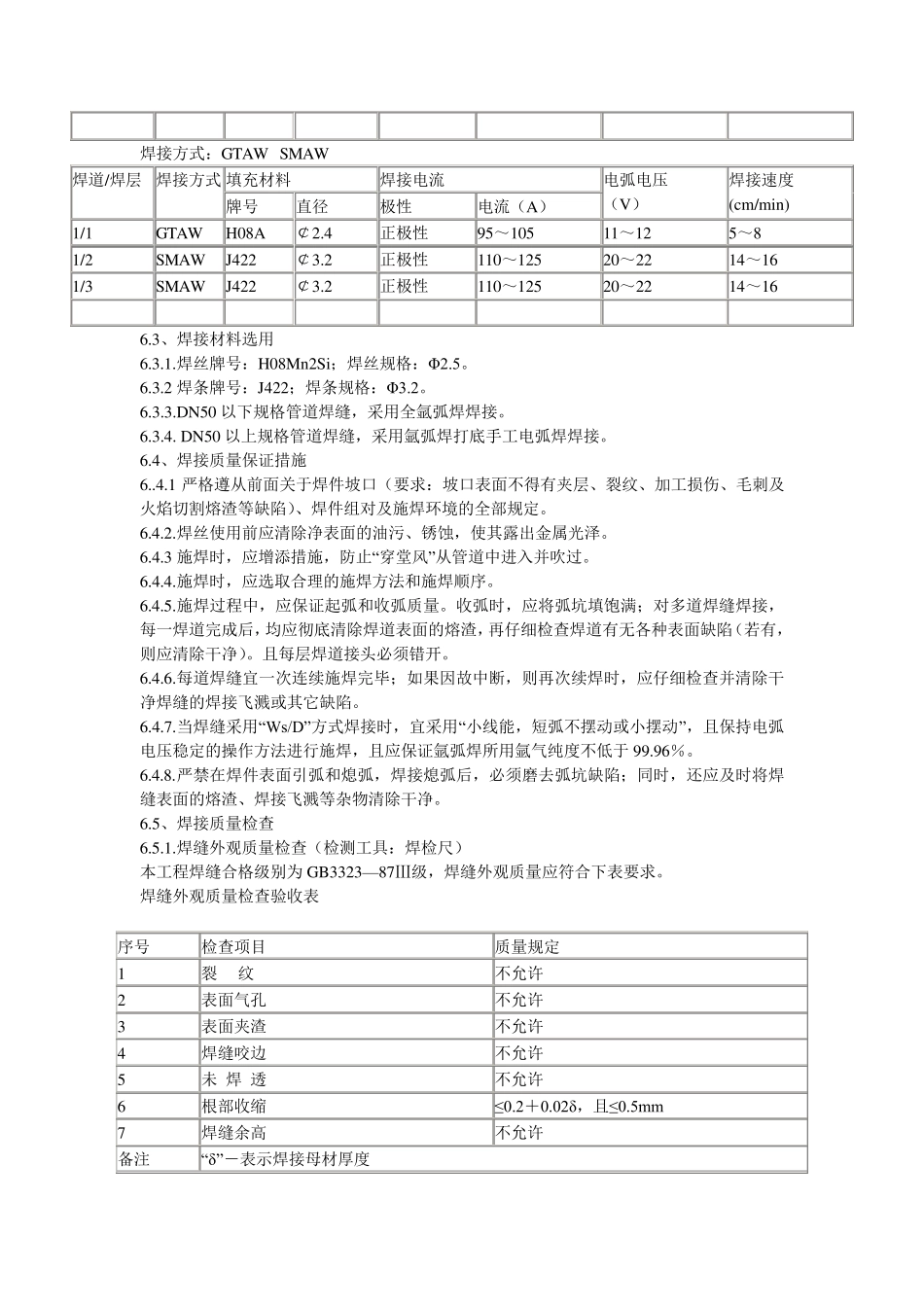 氮气管道安装施工方案_第3页