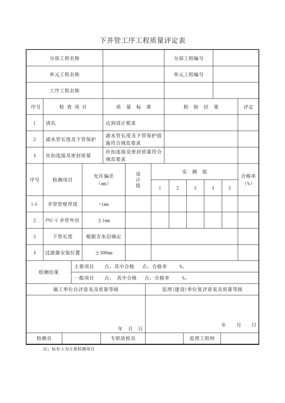 水井质量评定表_第3页