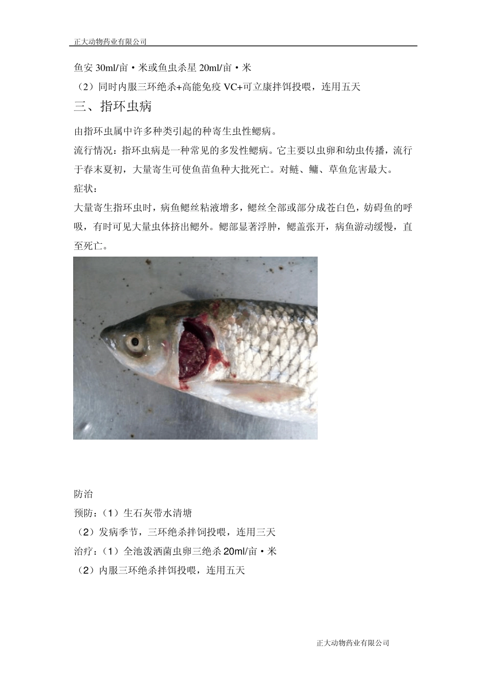 水产养殖中常见鱼病及治疗_第3页