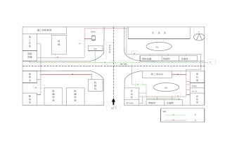水利工程现场施工总平面图