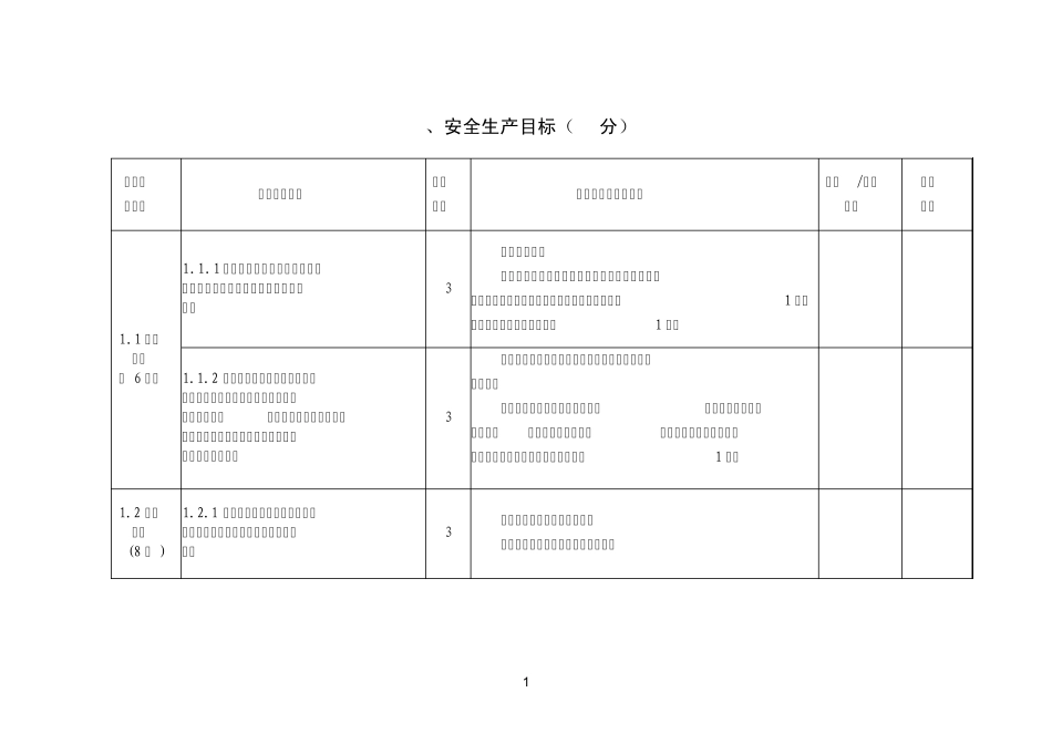 水利水电施工企业安全生产标准化评审标准(试行稿)_第3页