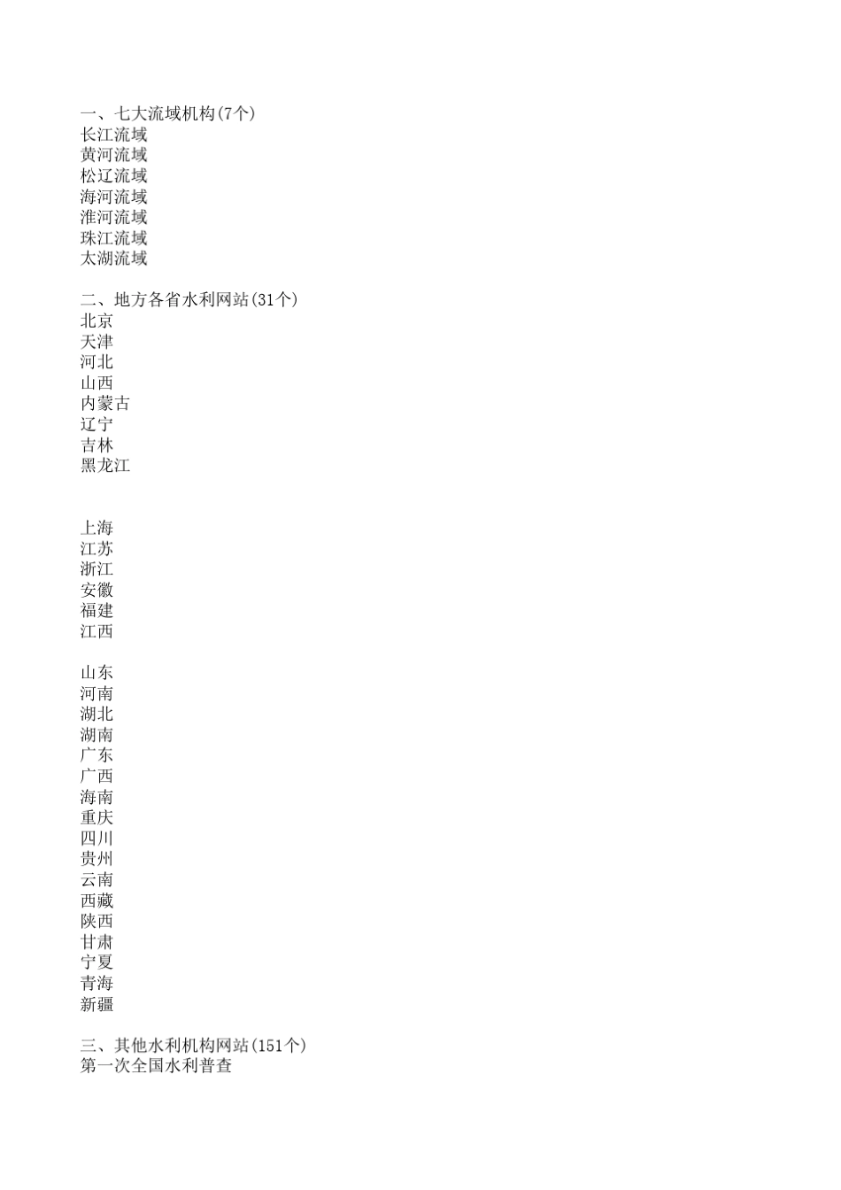 水利网站大全_第1页