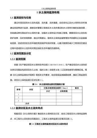 水土保持监测方案(投标可用)
