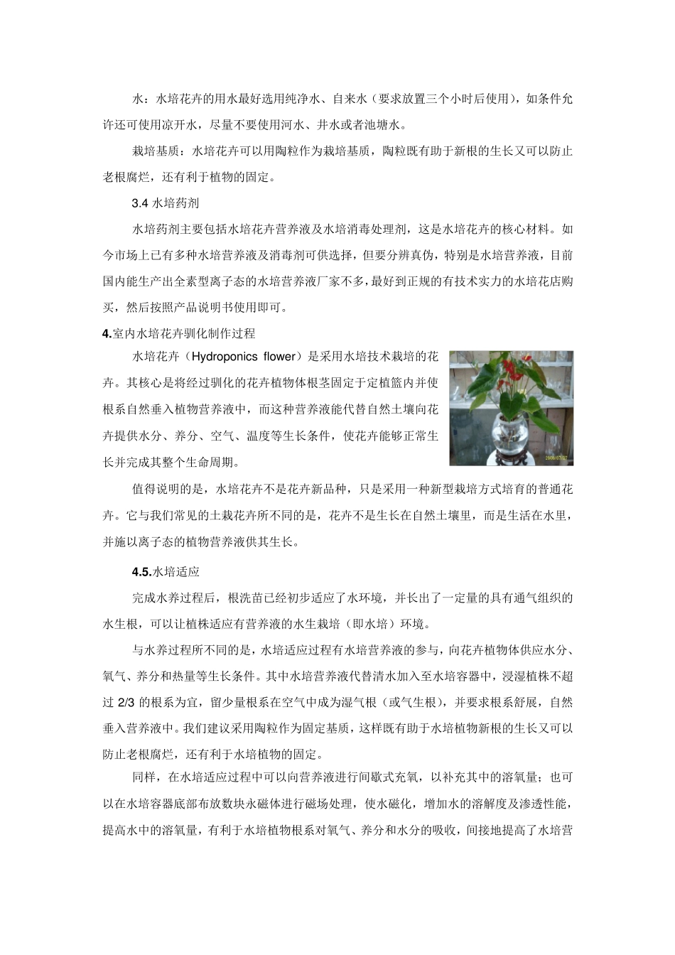 水培花卉驯化操作规程_第2页