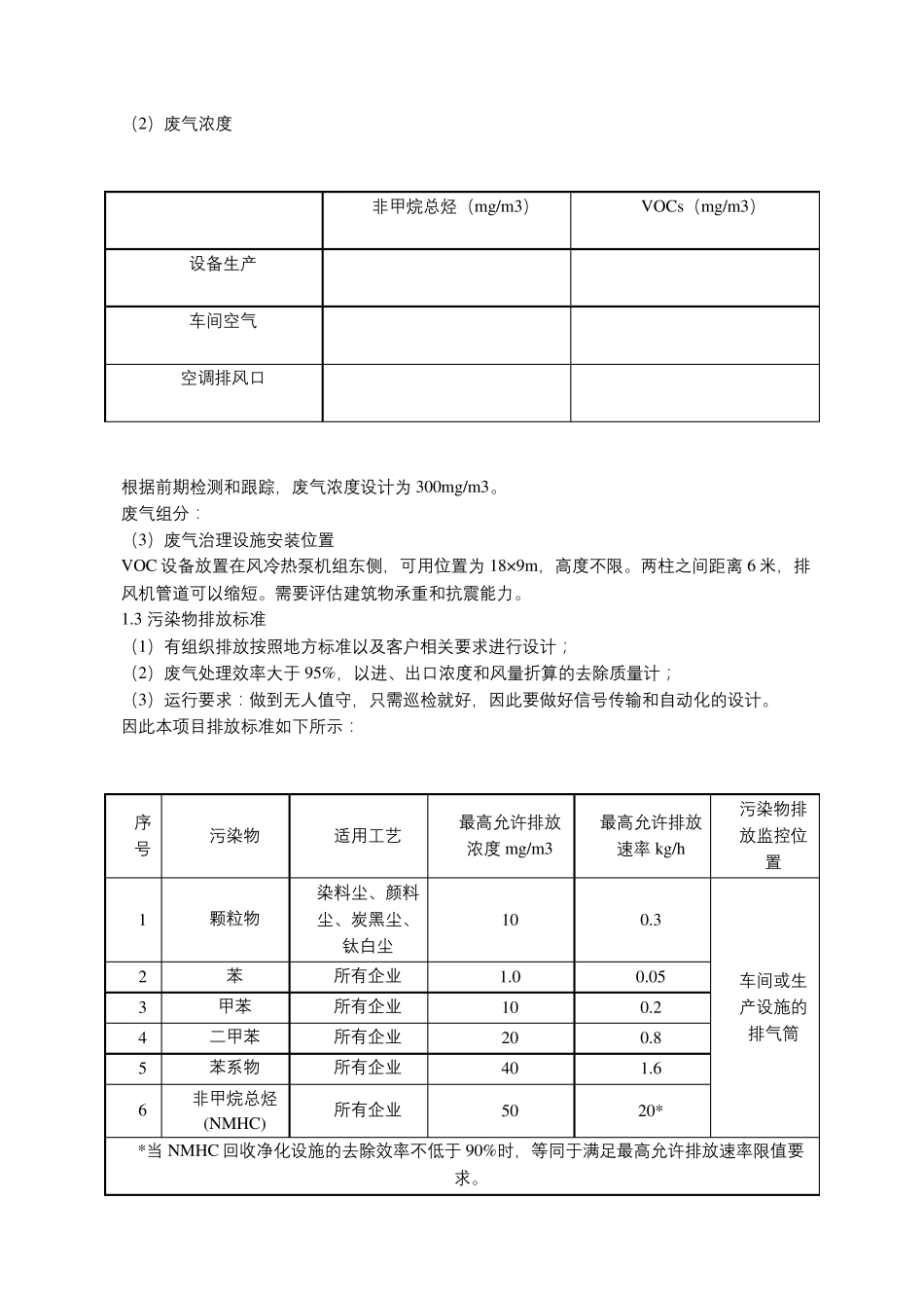 水性漆废气治理沸石转轮催化燃烧CO技术方案_第3页