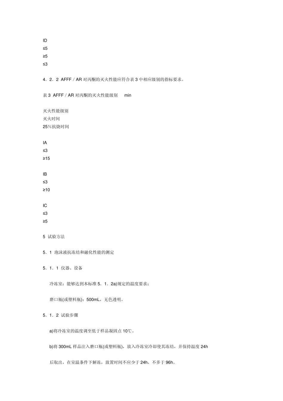 水成膜泡沫灭火剂标准_第3页