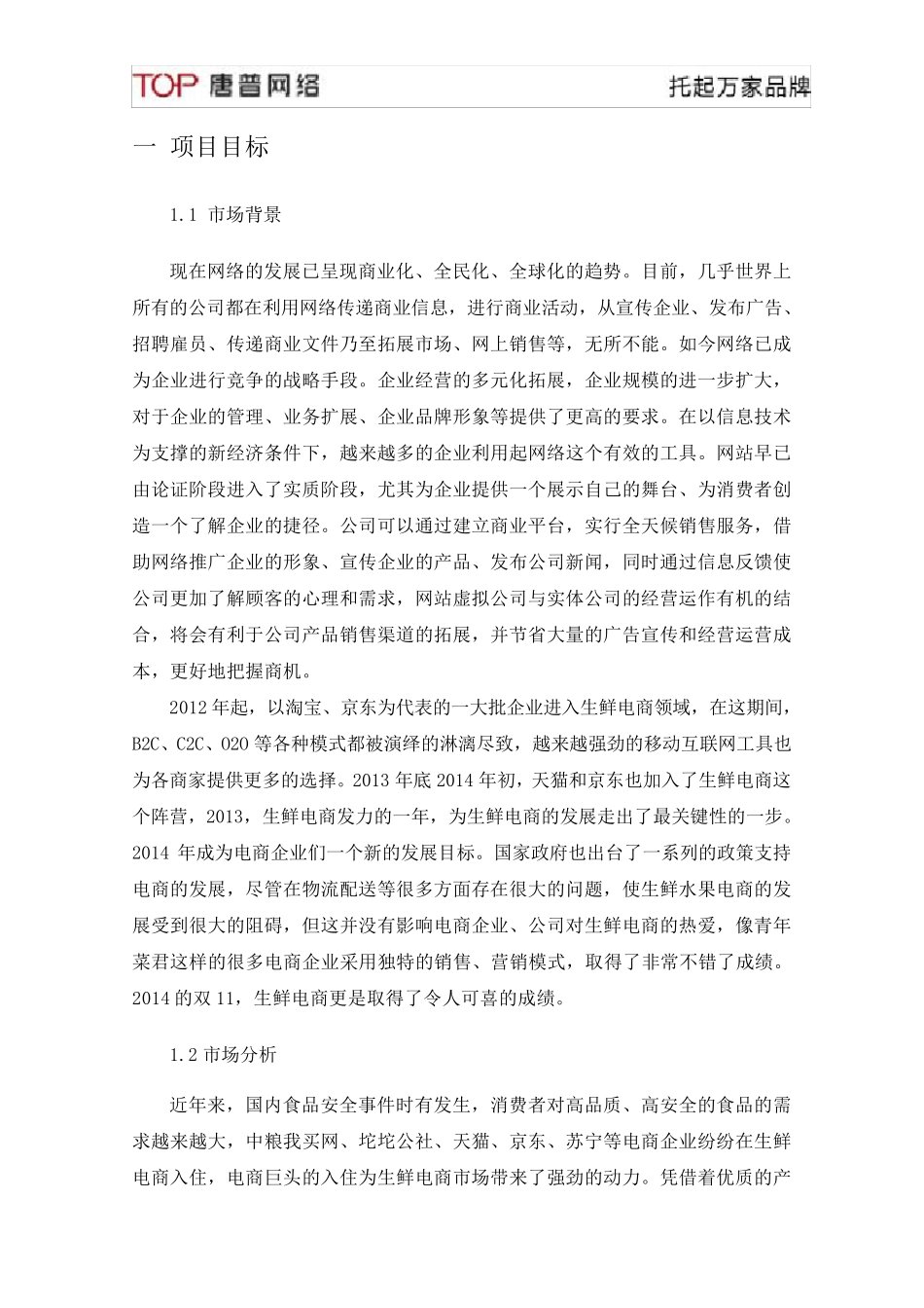 水果电商平台项目建设方案_第2页