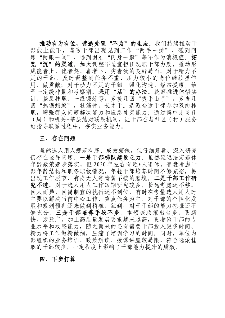 2024年度市局选人用人工作报告_第3页