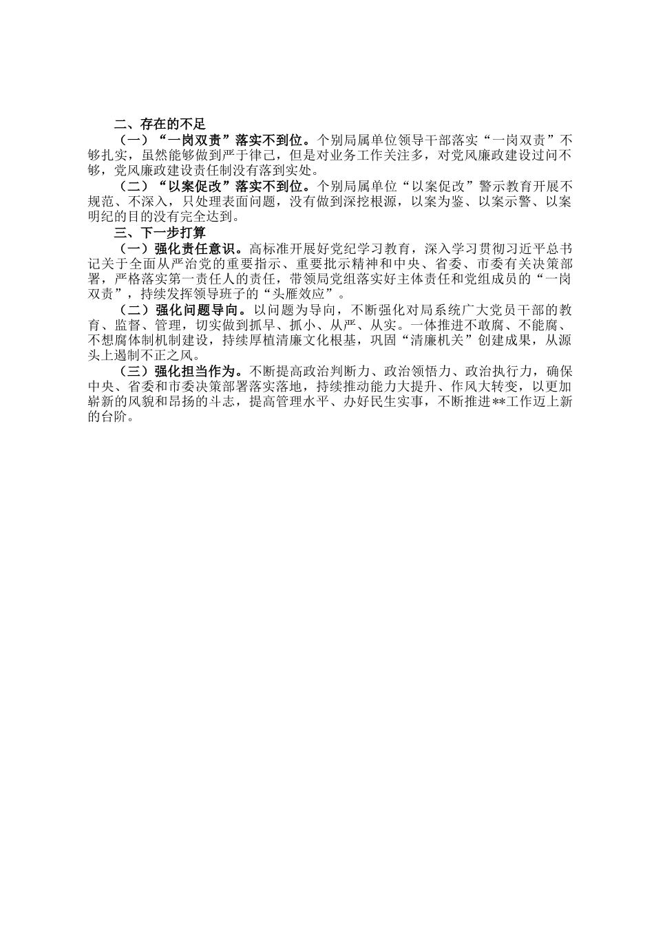 2024年局党组书记述责述廉报告_第2页