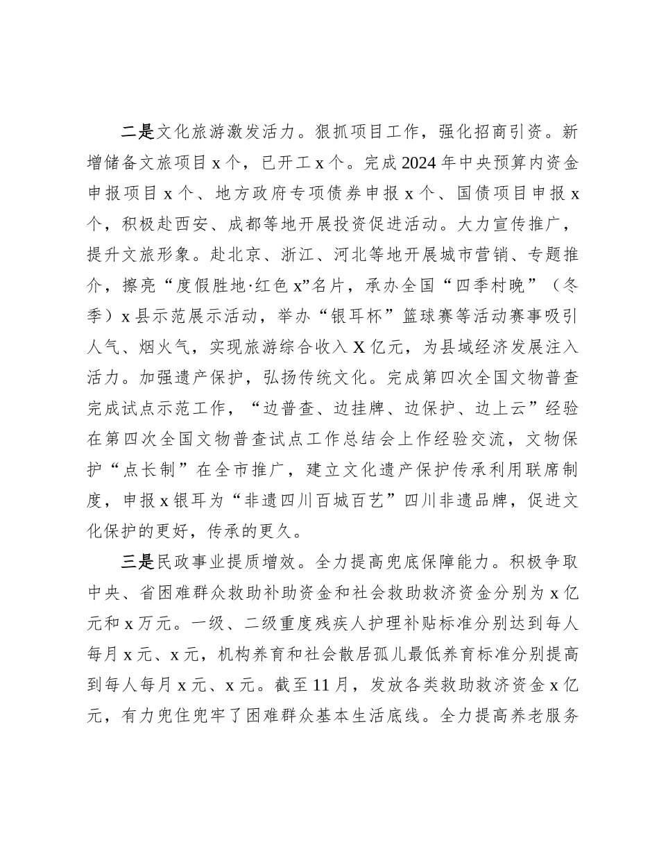 副县长2024年述职报告_第3页