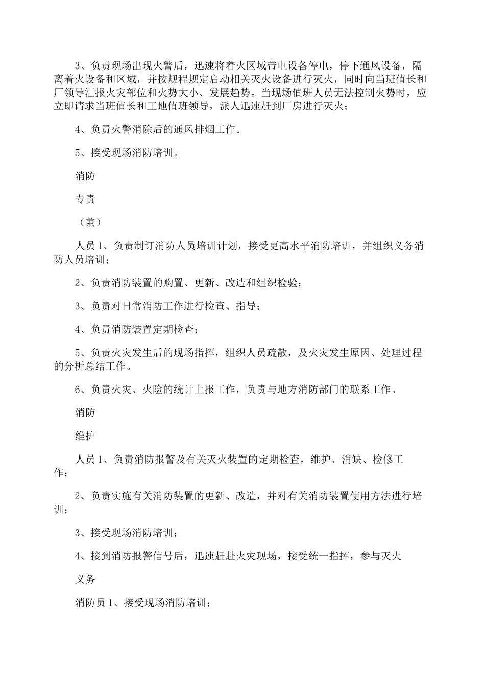 水电厂消防管理制度_第2页