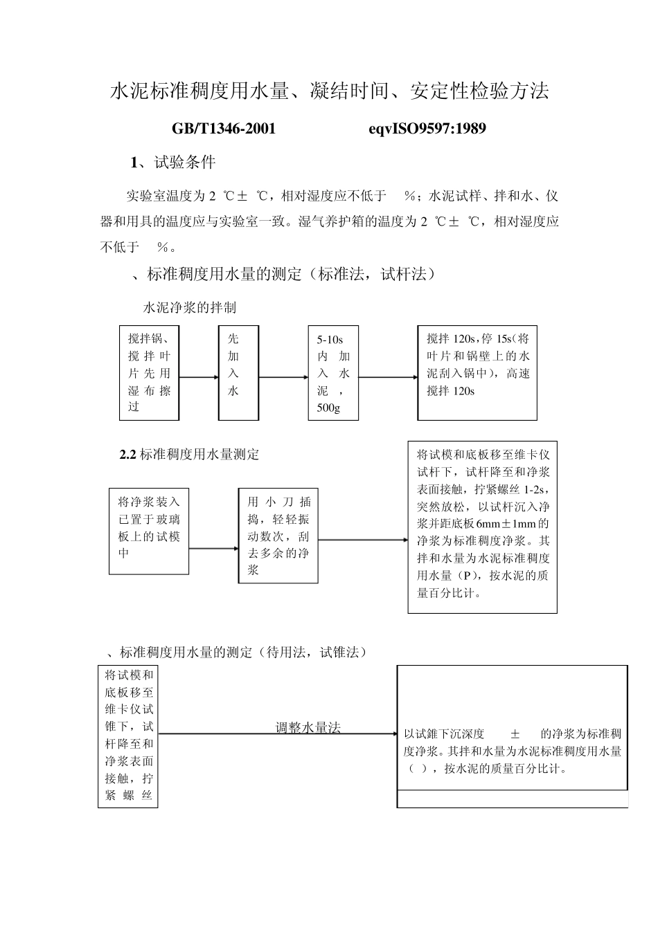水泥标准稠度用水量_第1页