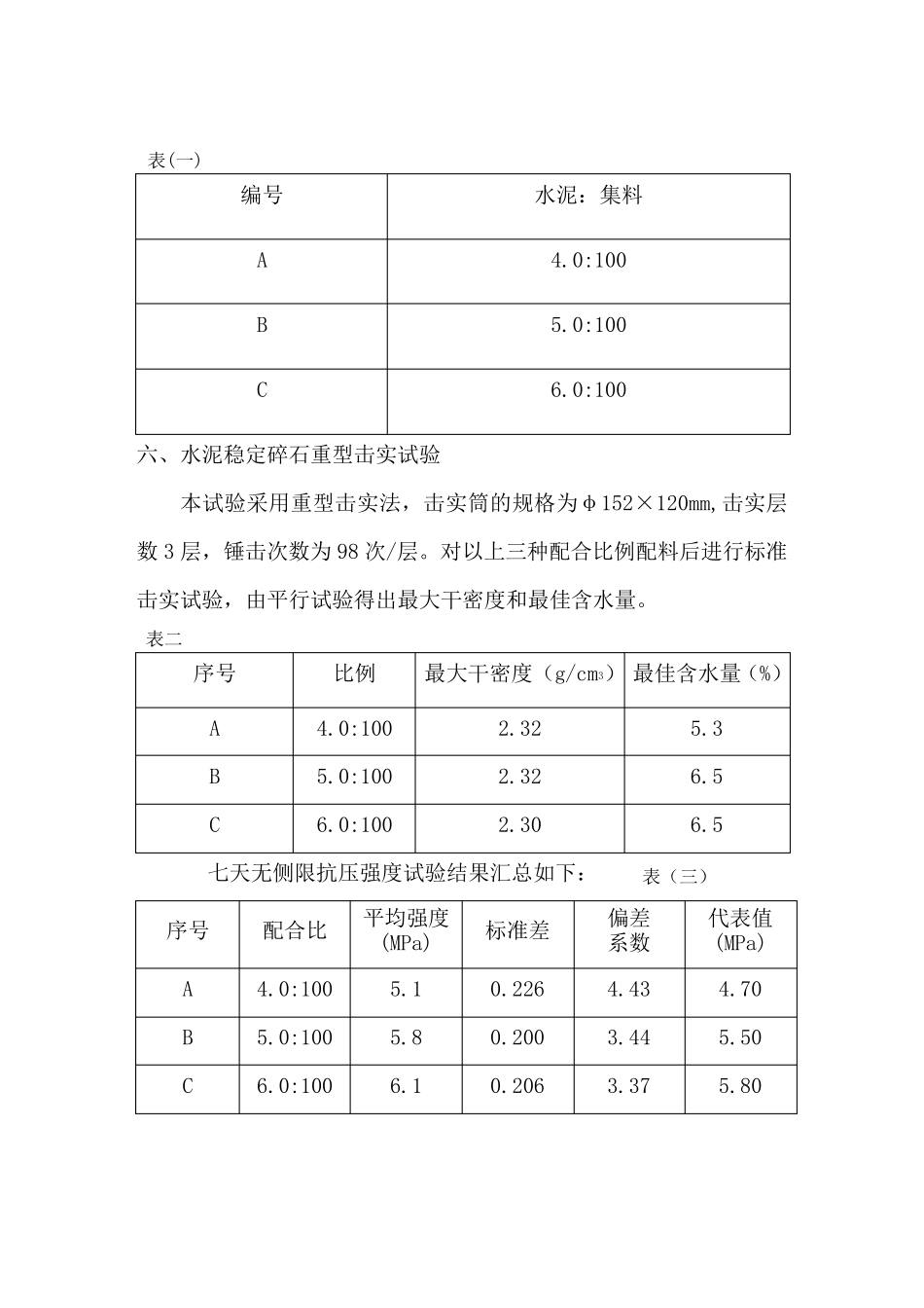 水泥稳定碎石、石灰土配合比_第3页