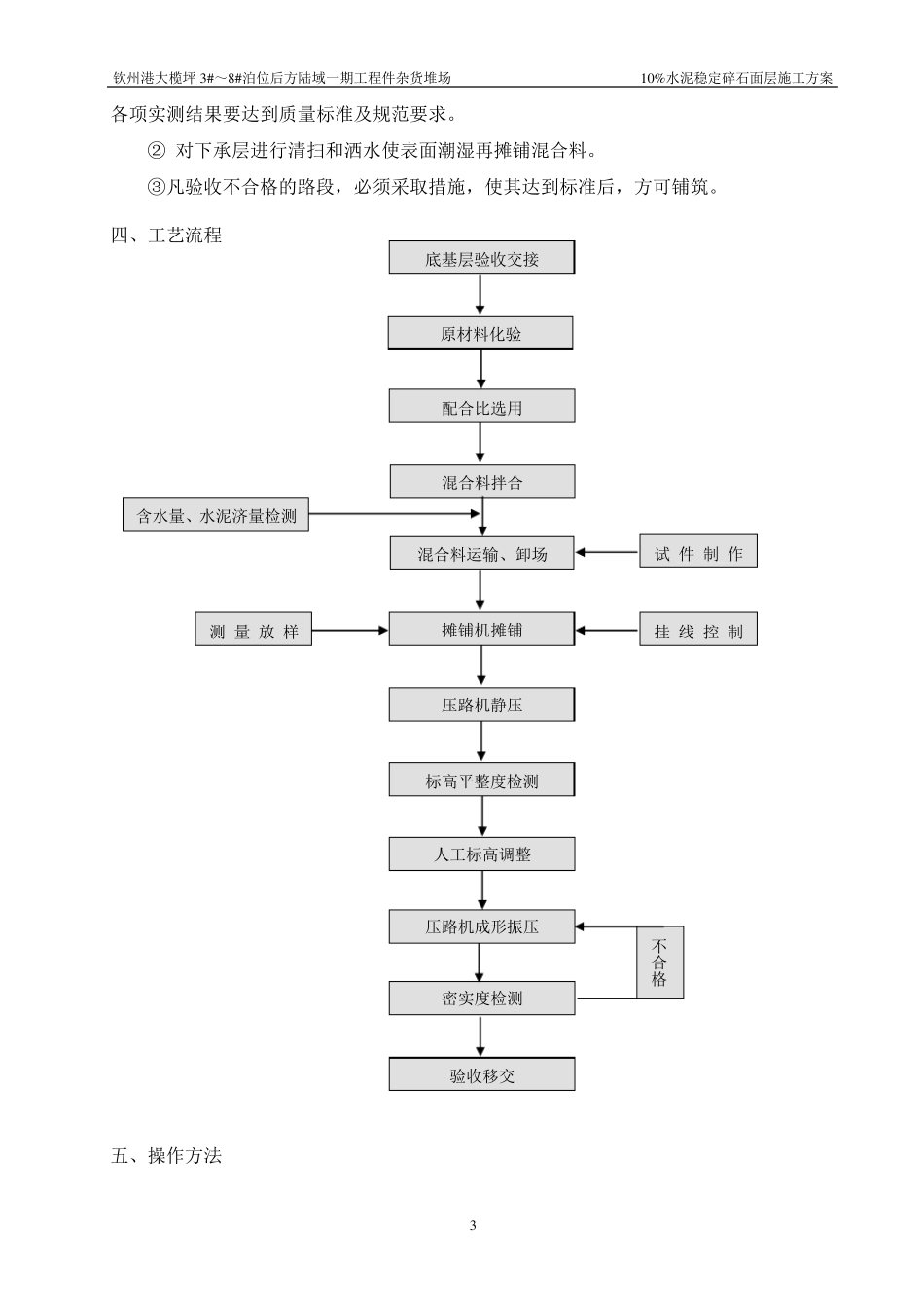 水泥稳定碎石面层施工方案_第3页