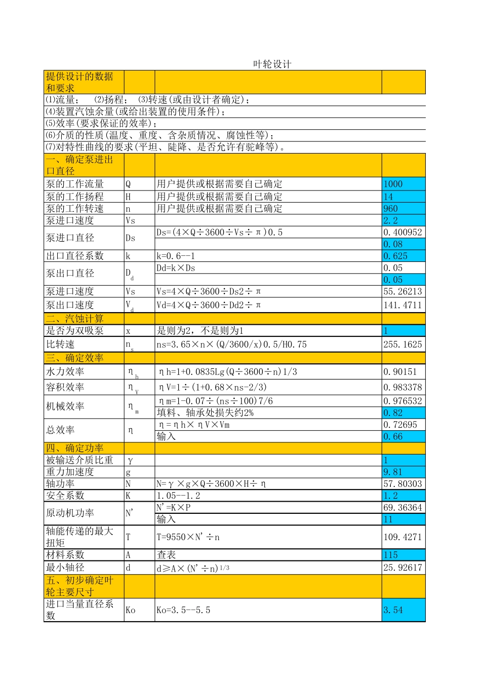 水泵计算公式_第1页