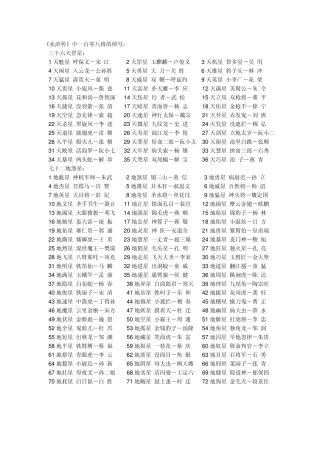 水浒人物绰号文档