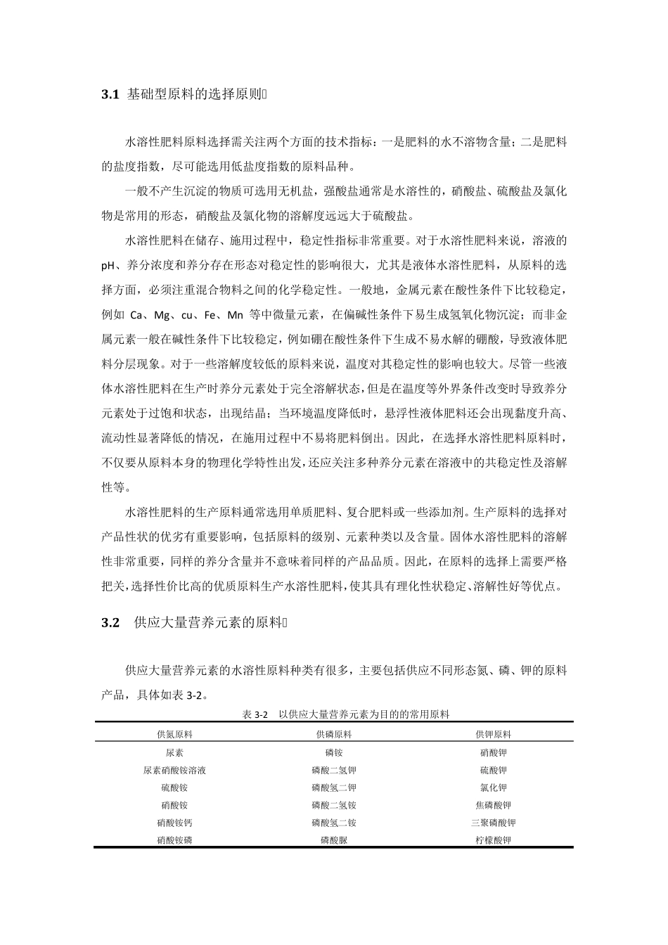 水溶性肥料原料的特点与功能(最全版)_第2页