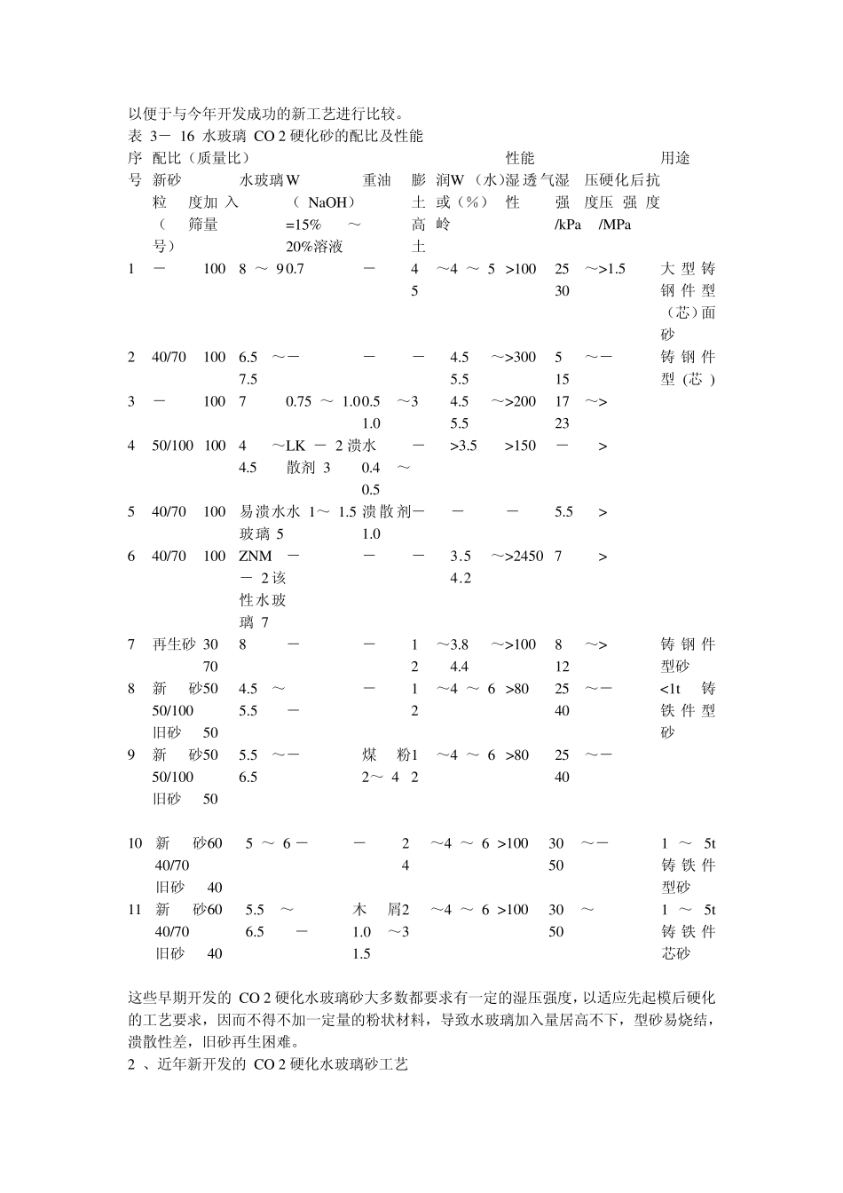 水玻璃砂工艺_第2页