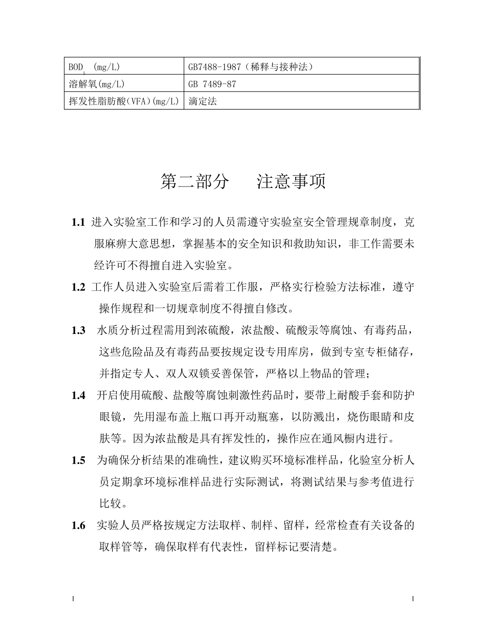 水质指标测定方法手册_第2页