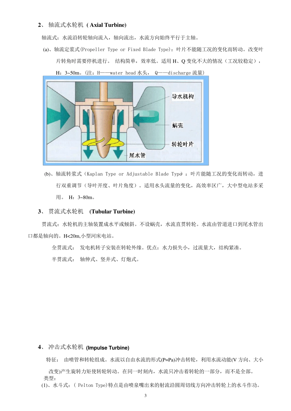 水轮发电机基本常识简_第3页