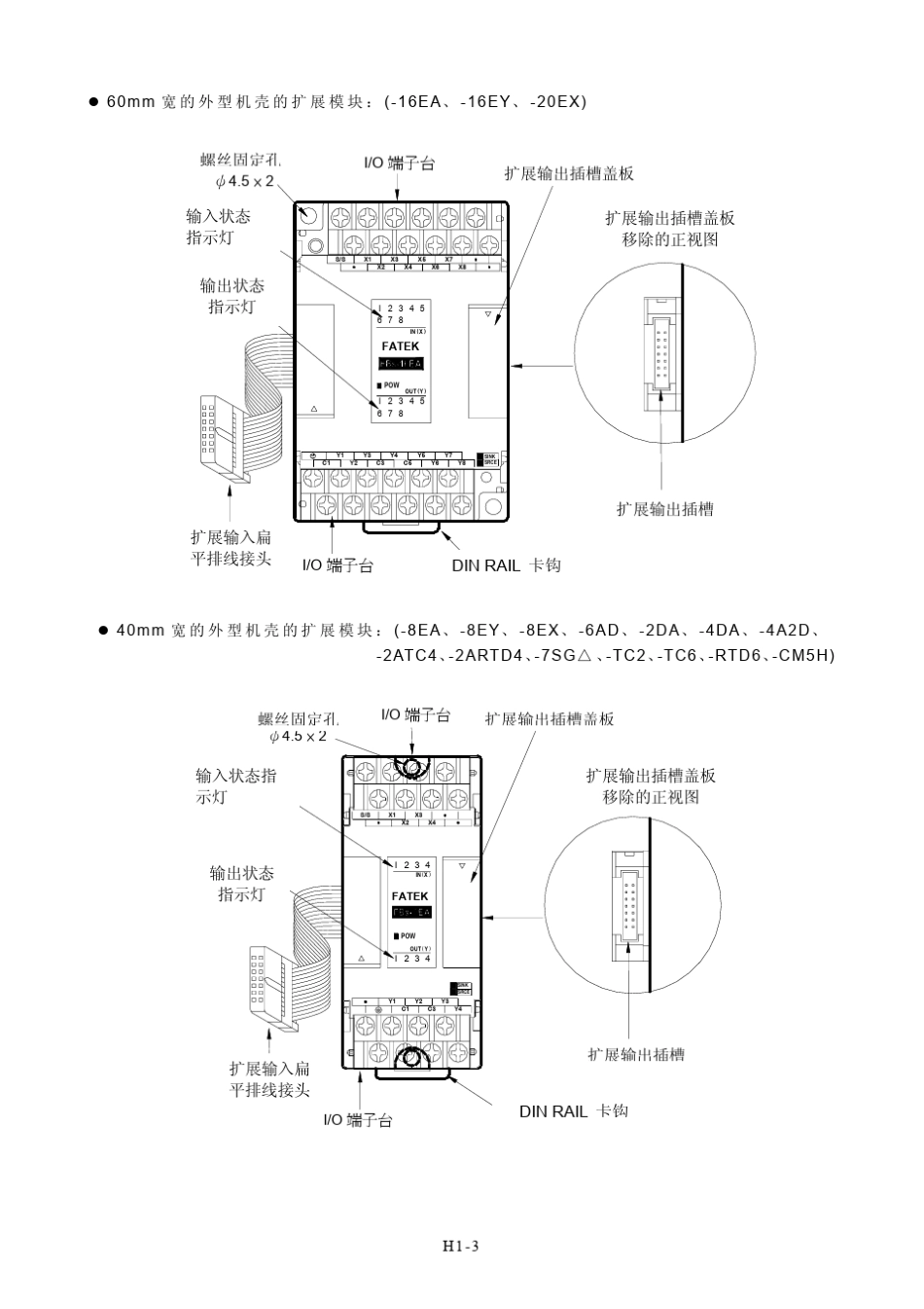 永宏PLC硬件手册01_第3页
