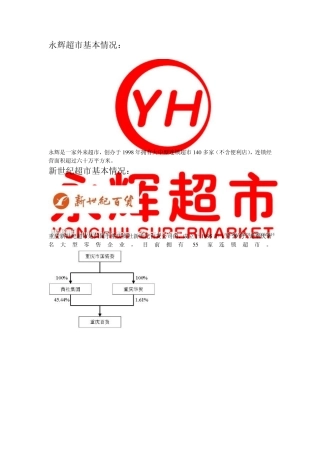 永辉超市与新世纪超市竞争状态比较分析
