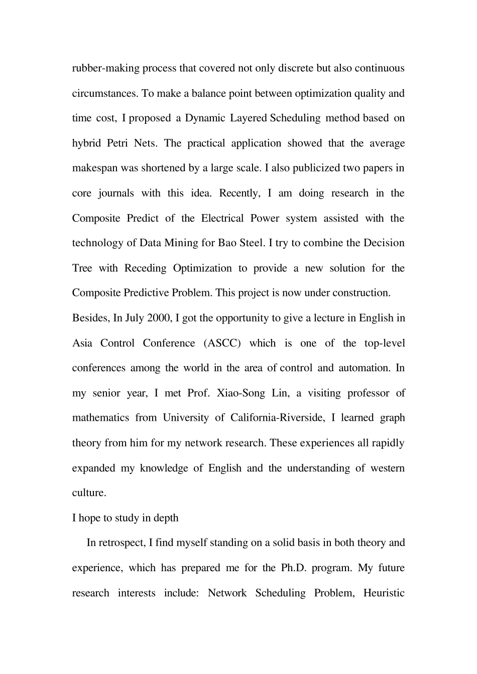 求职面试英语自我介绍参考_第3页