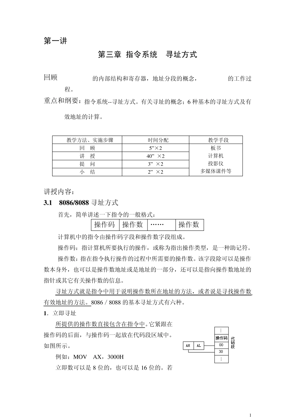 汇编语言指令详解_第1页