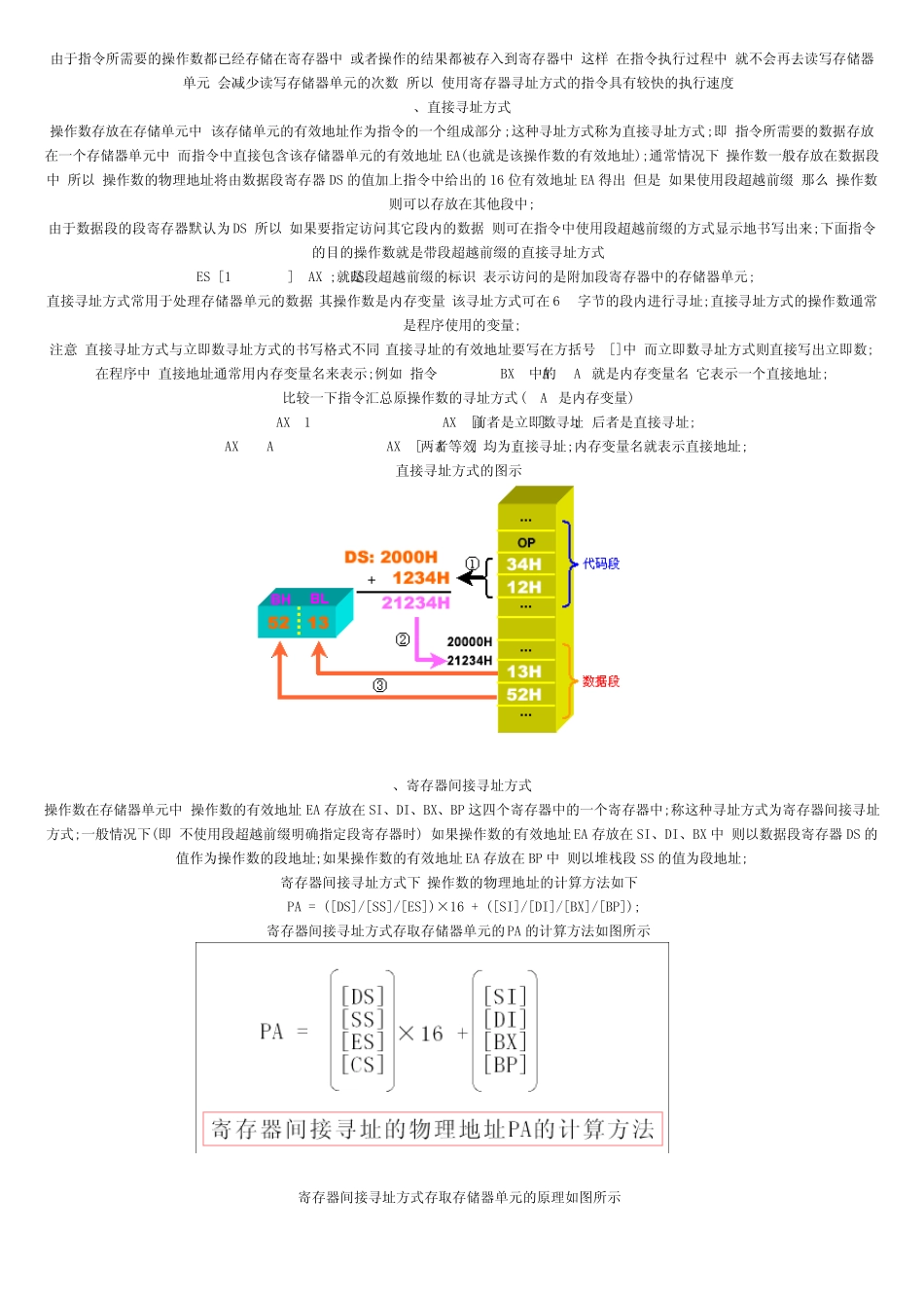 汇编语言操作数寻址方式_第2页