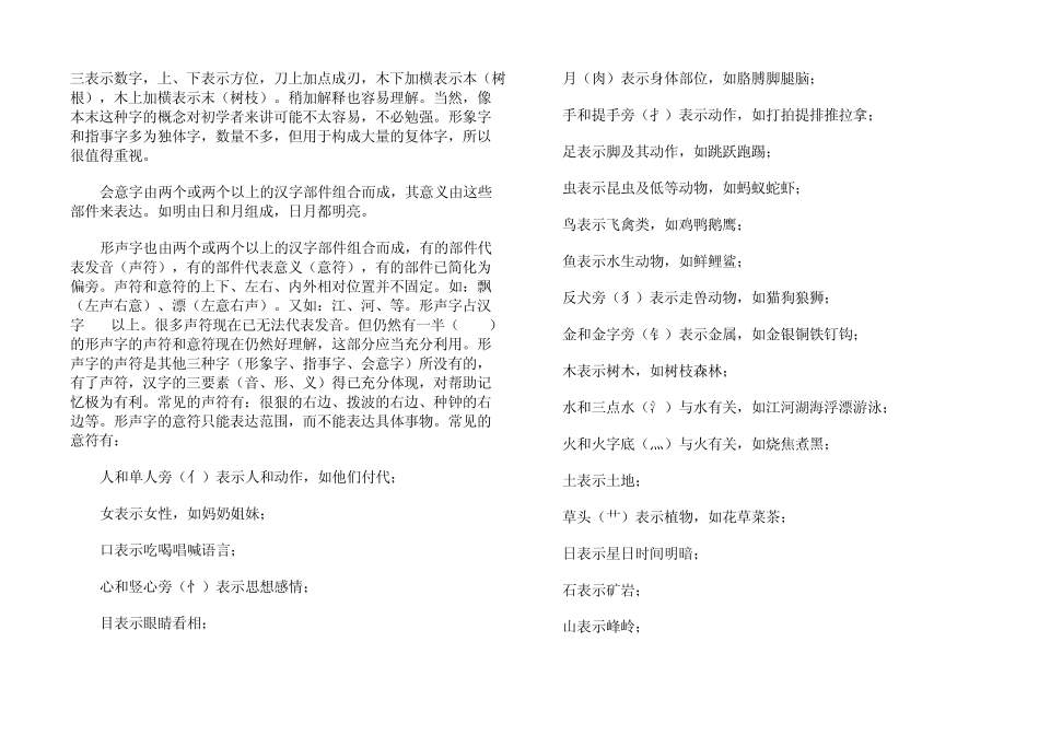 汉字偏旁部首的含义_第2页